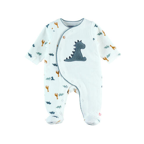 Tiga Stegi & Ops Pyjama Ops velours 3 mois - NOUKIE 'S