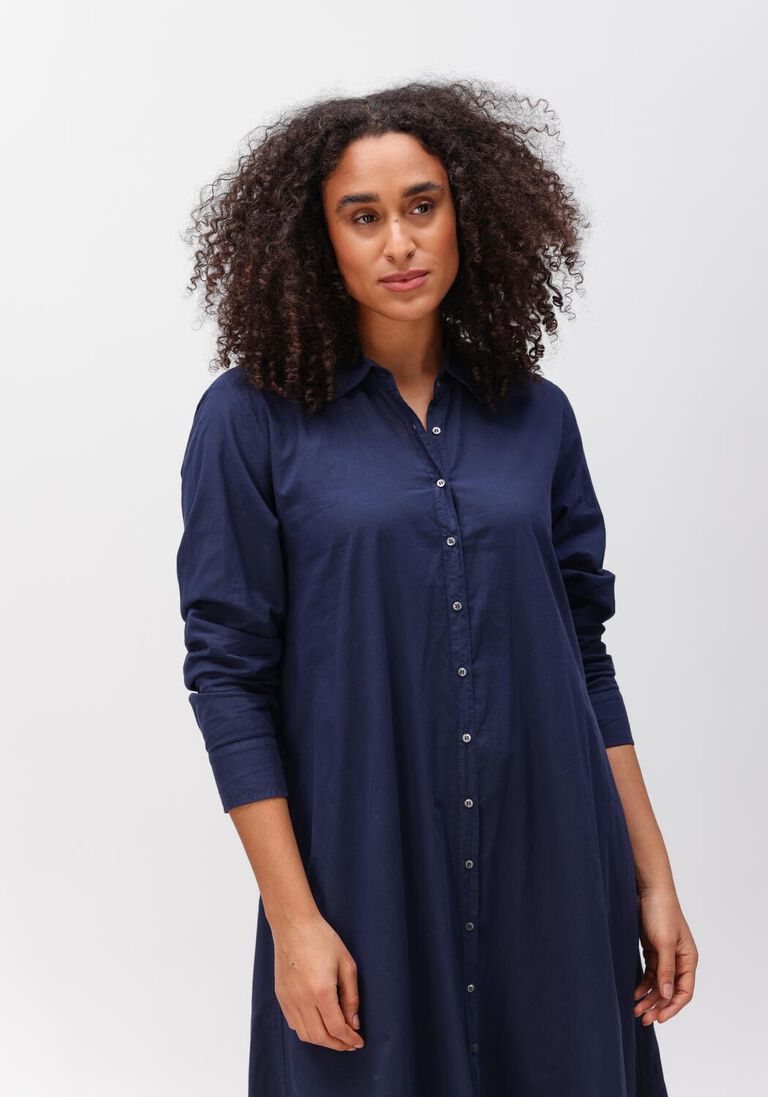 donkerblauwe xirena maxi jurk boden dress
