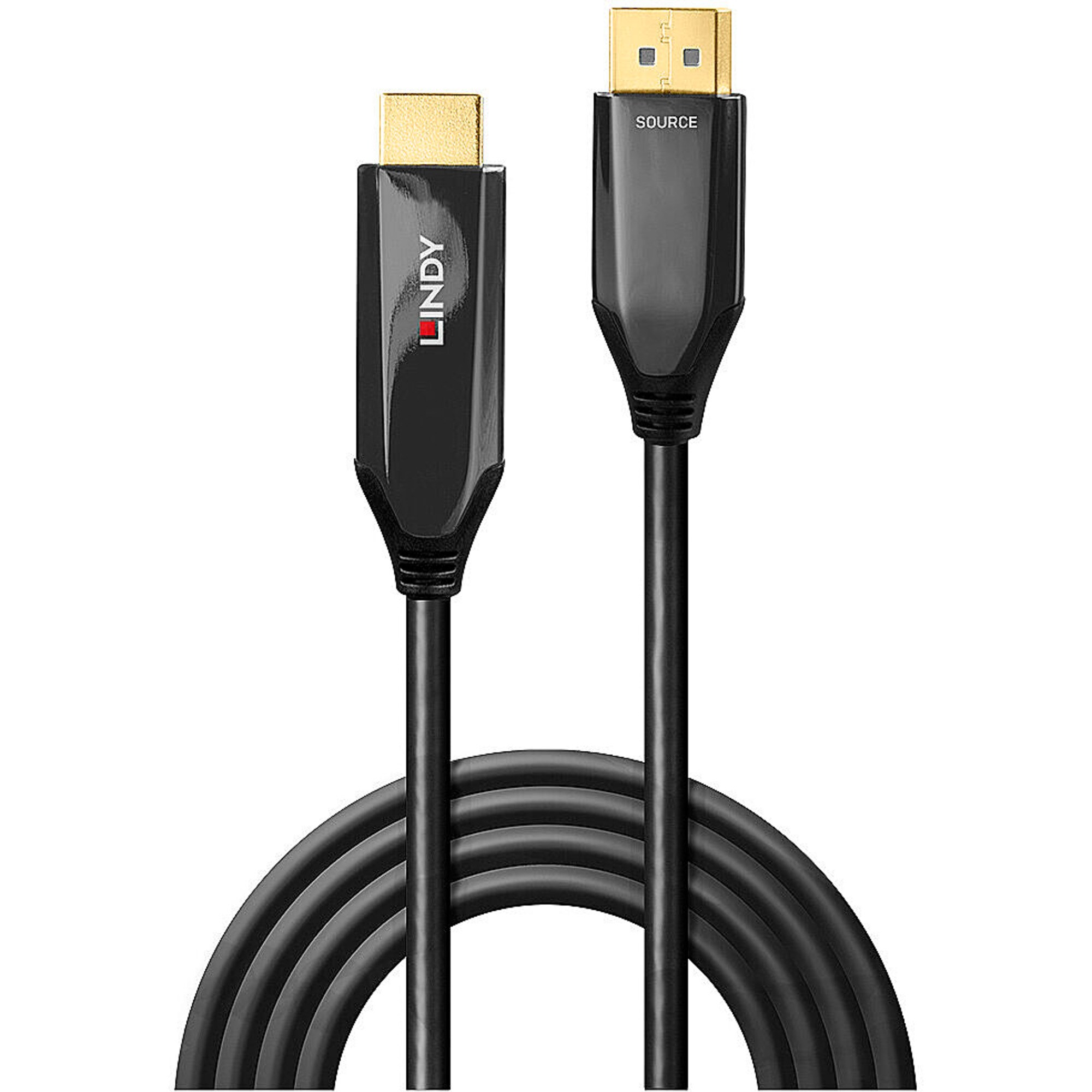 Lindy Adapter Aktives Adapterkabel DisplayPort > HDMI 8K60