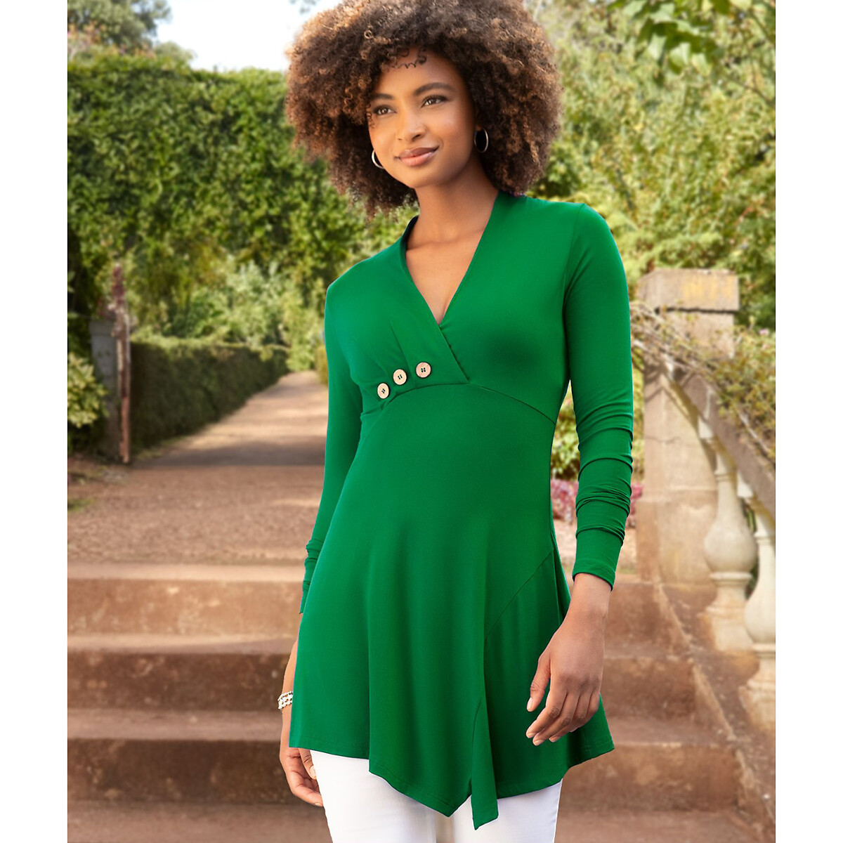JOE BROWNS<br>Blusa com decote transpassado
