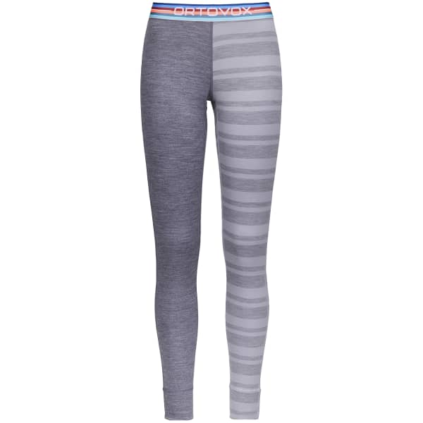 Collant thermique ORTOVOX 185 ROCK'N'WOOL LONG PANTS W GREY BLEND