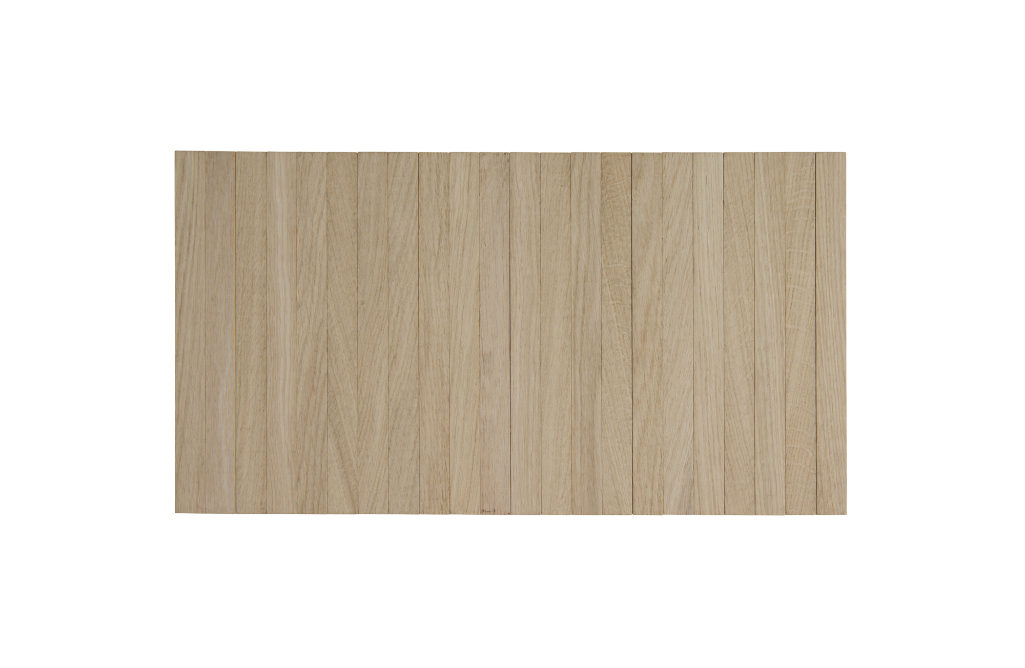 WOOOD dienblad armleuning flexibel - Medium Armleuning Flexibel Dienblad - M - Eikenhout onbehandeld