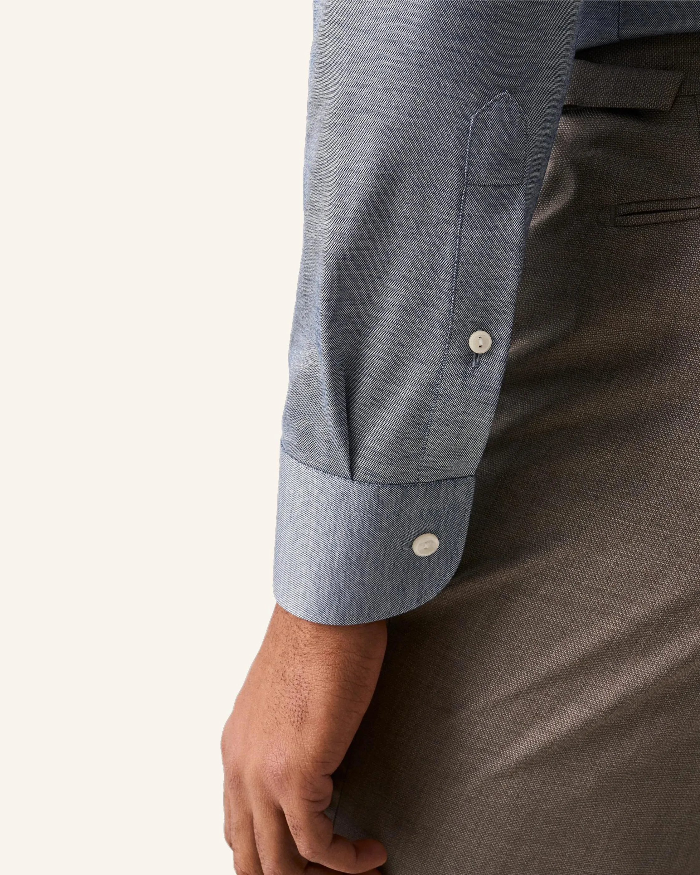 ETON Hemd Filo Di Scozia Baumwolle Slim Fit