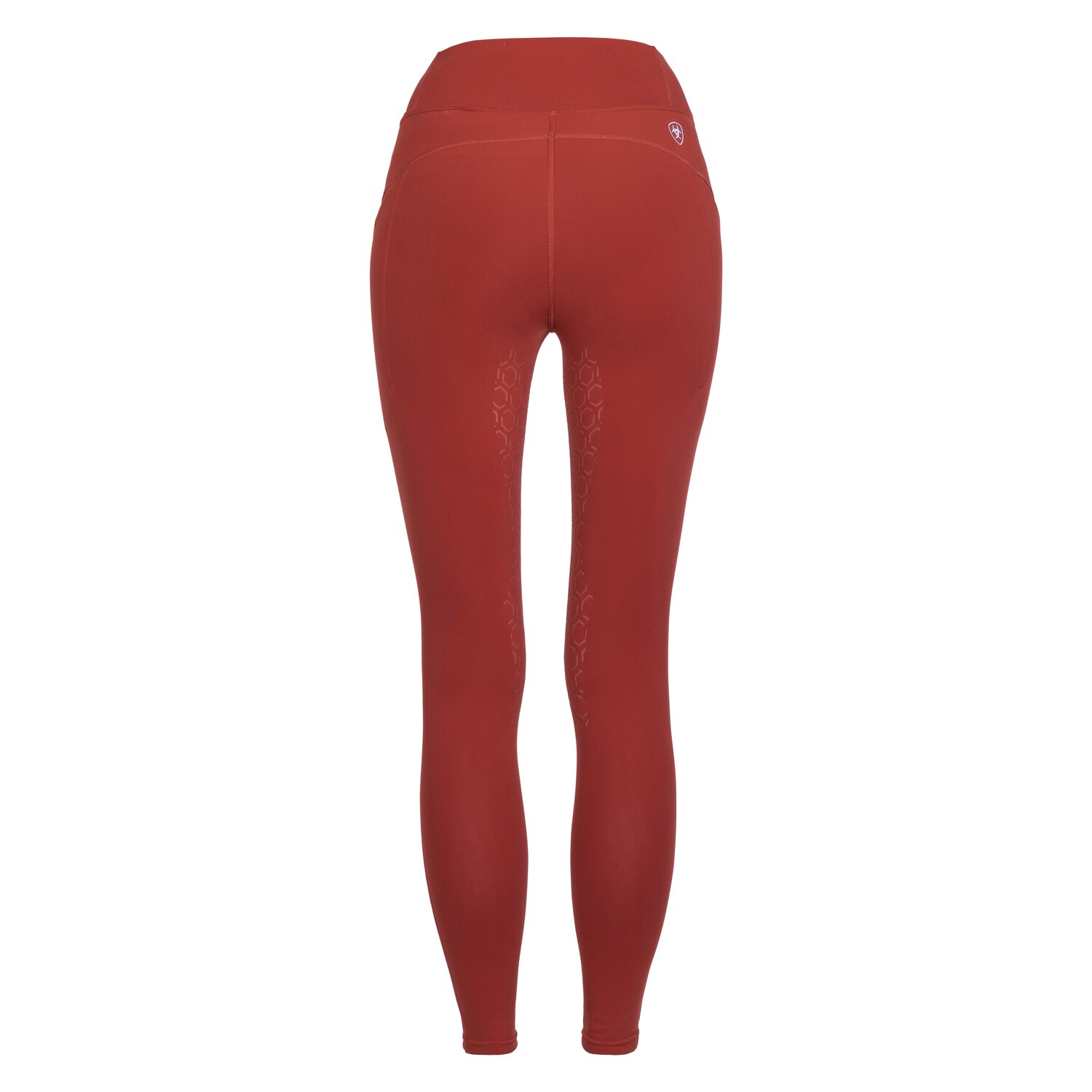 ARIAT Reitleggings Avail Half Grip - red ochre