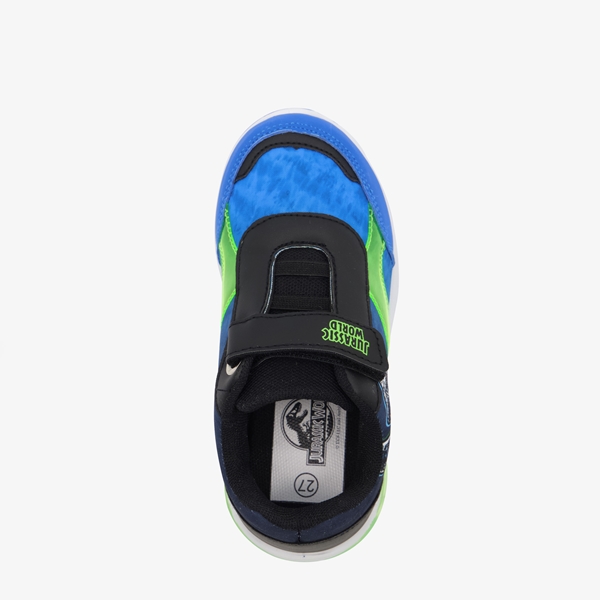 Jurassic World jongens sneakers met lichtjes blauw