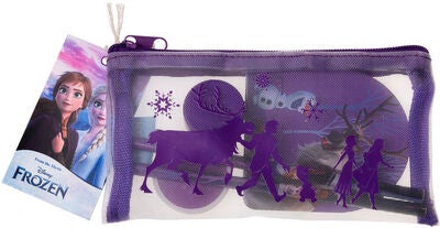Disney Frozen Pennal med Skrivesett, Lilla