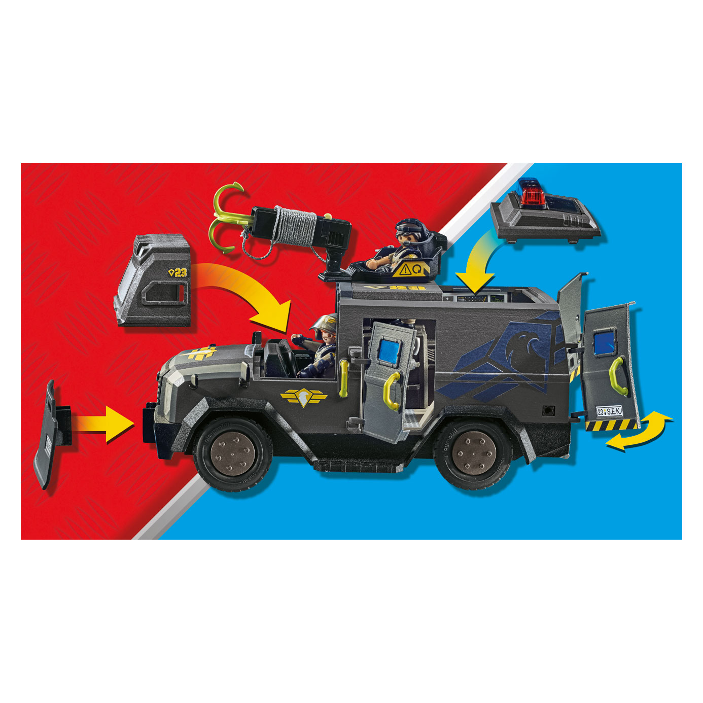 Playmobil City Action SE-terreinwagen - 71144