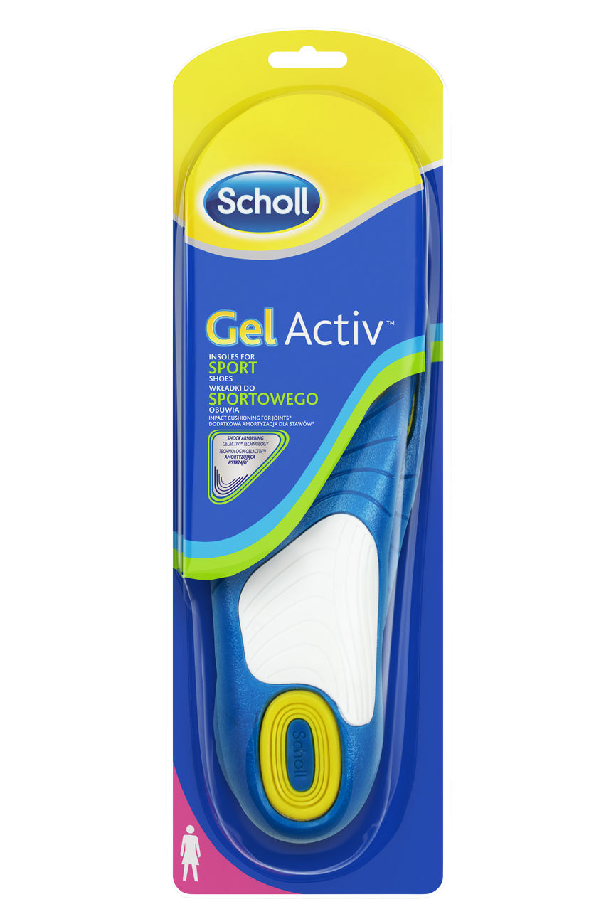 Scholl Gel Active Sport såle kvinner 1 par