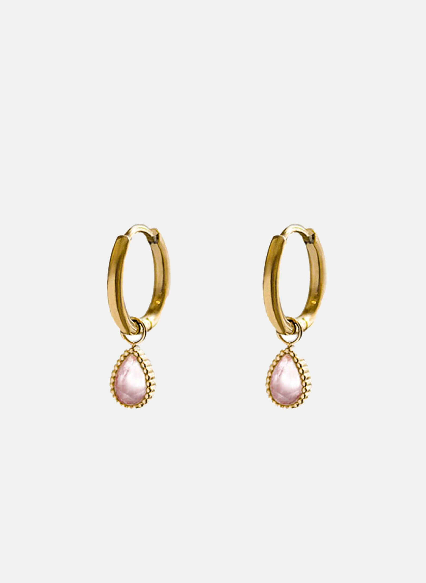 HELIOS - Mini créoles helios | Rose