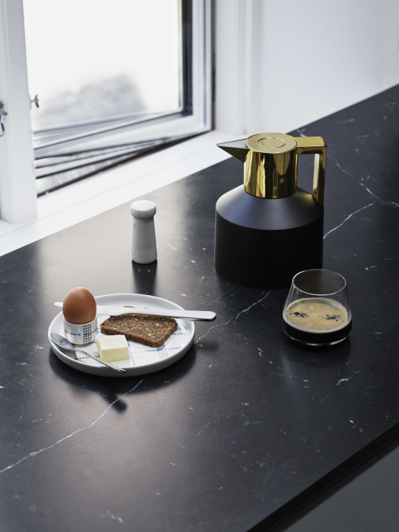 Normann Copenhagen Geo Vacuum thermoskan grijs/zilver