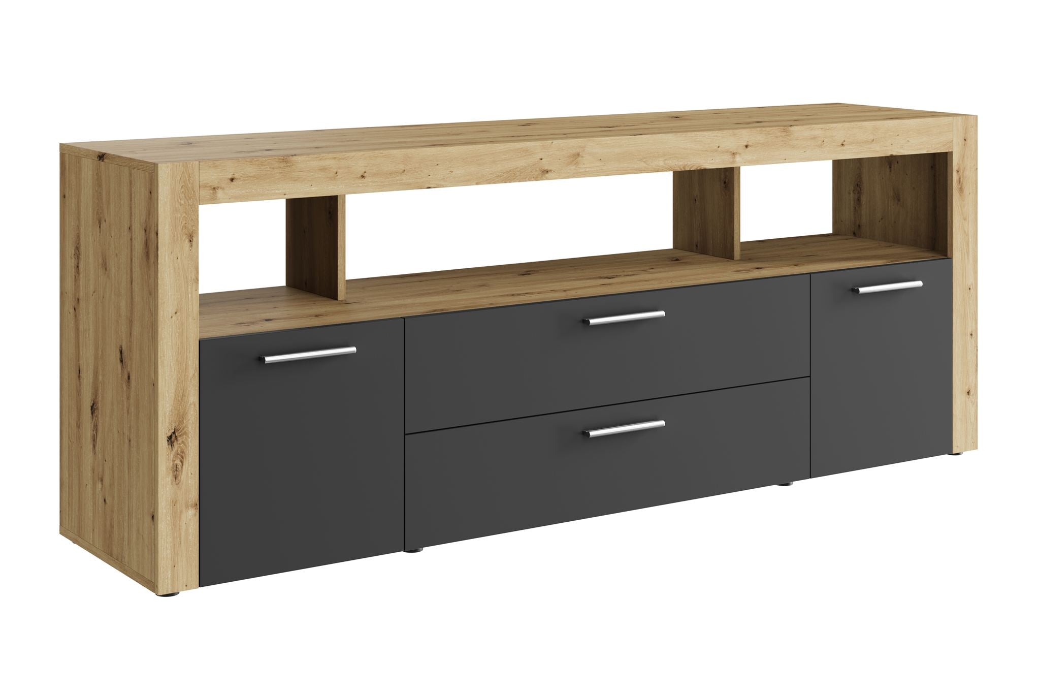 Sharon - TV-Meubel - Antraciet - 181 cm