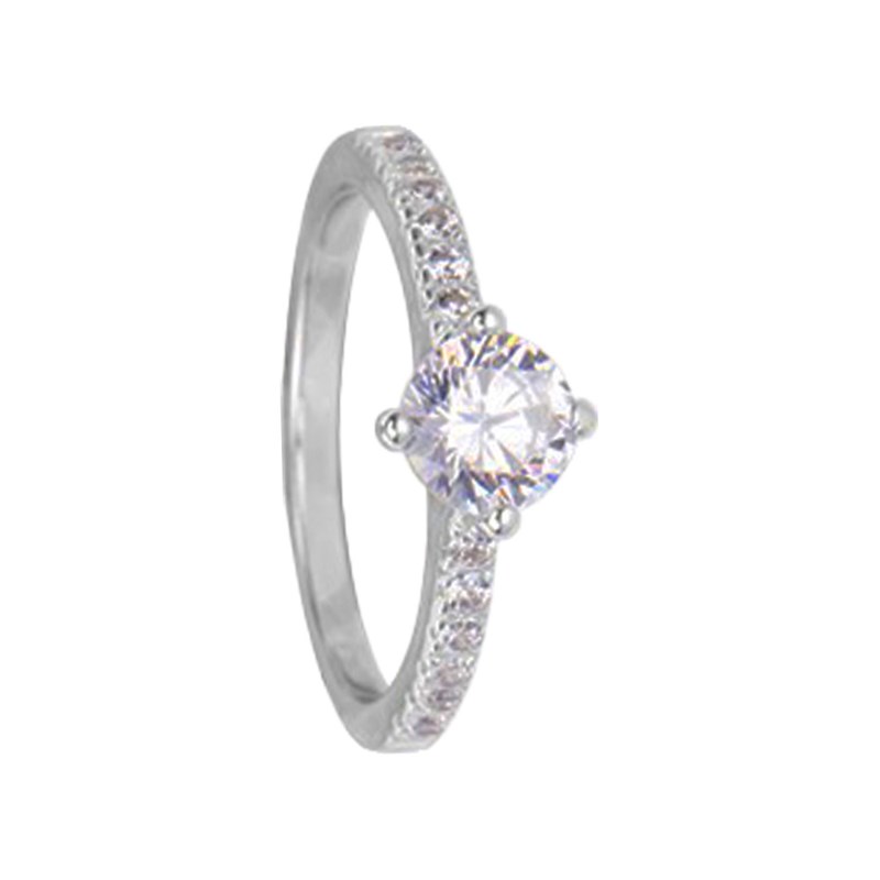 Bague femme - Oxyde de zirconium - Argent 925