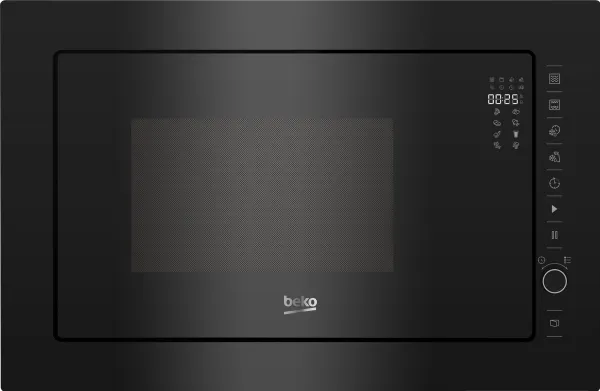 Beko b300 BMGB 25333 BG - Mikrobølgeovn med grill - til indbygning - 25 liter - 900 W - sort