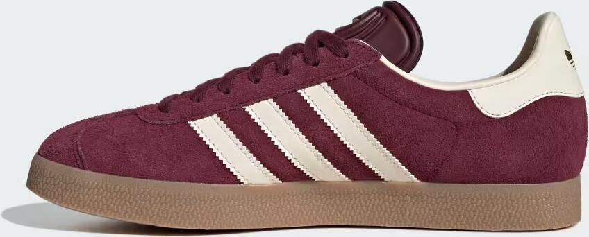Adidas Originals Gazelle sneakers donkerrood