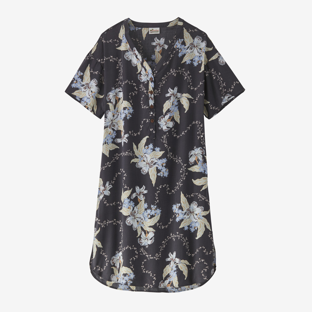 Kurzärmeliges Pataloha-Kleid für Damen