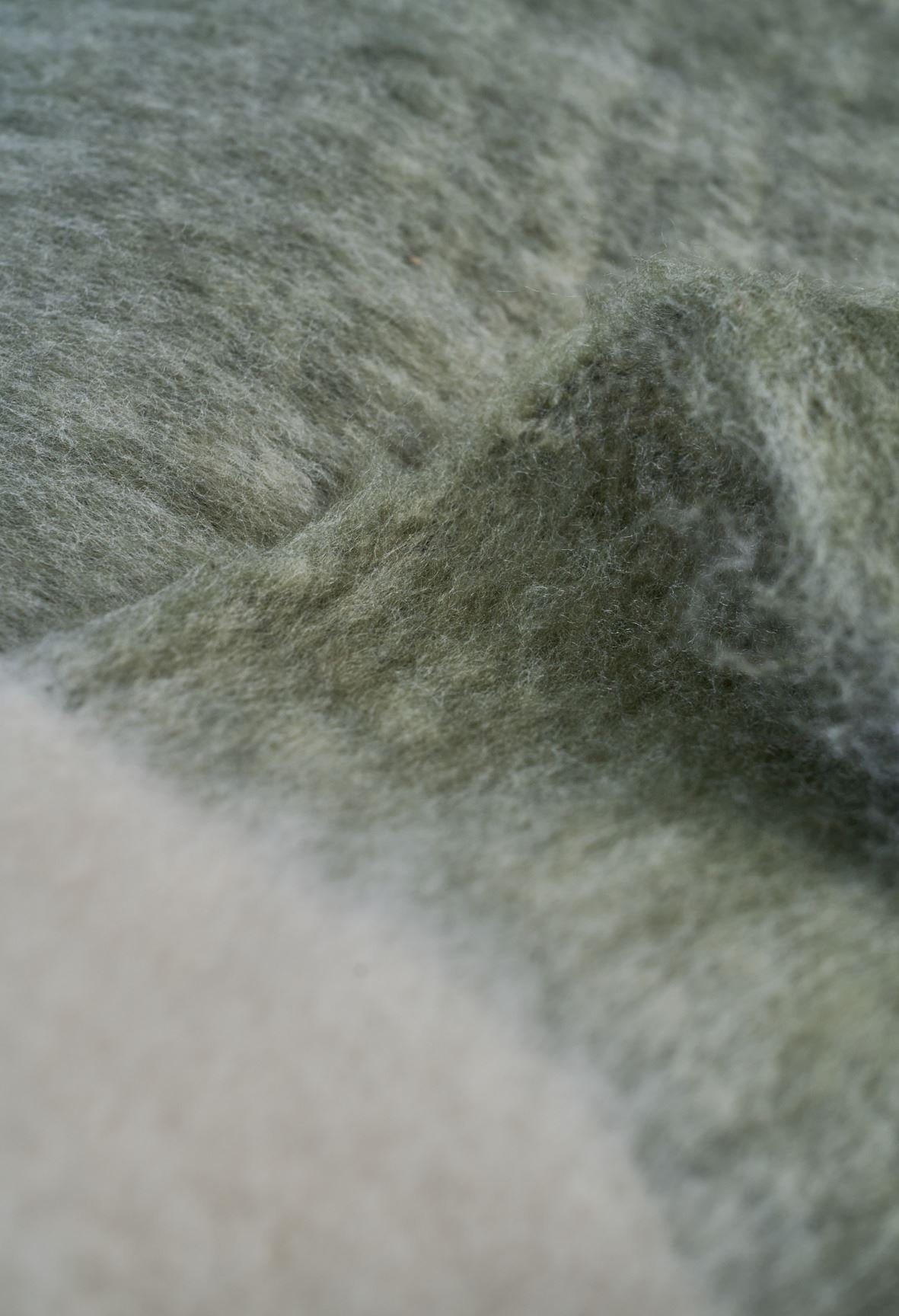 Skjerf olivengrønn - 40x220 cm