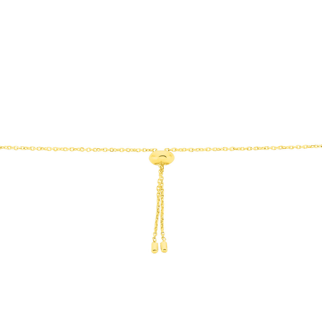 Bracelet Infino Or Jaune Diamant