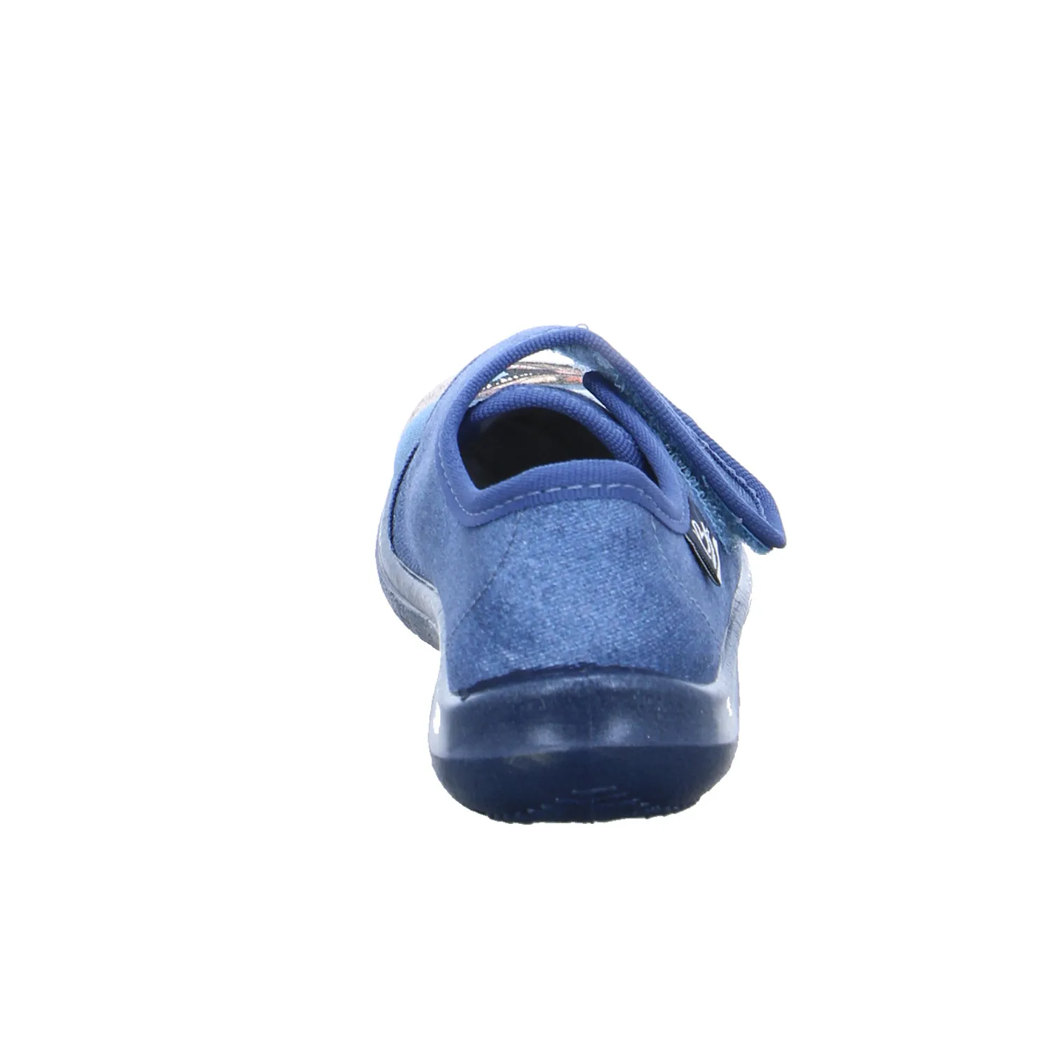 BECK Kinder-Hausschuh Blau Textil  Jungenhausschuh