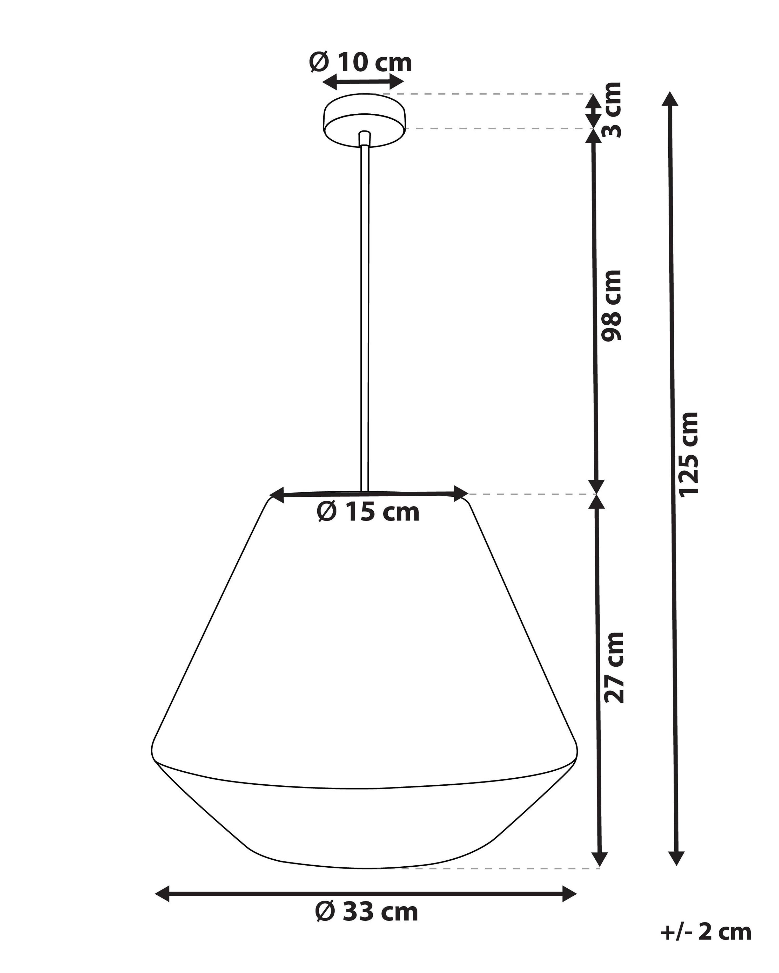 Hanglamp DAMIT Wicker Natuurlijk