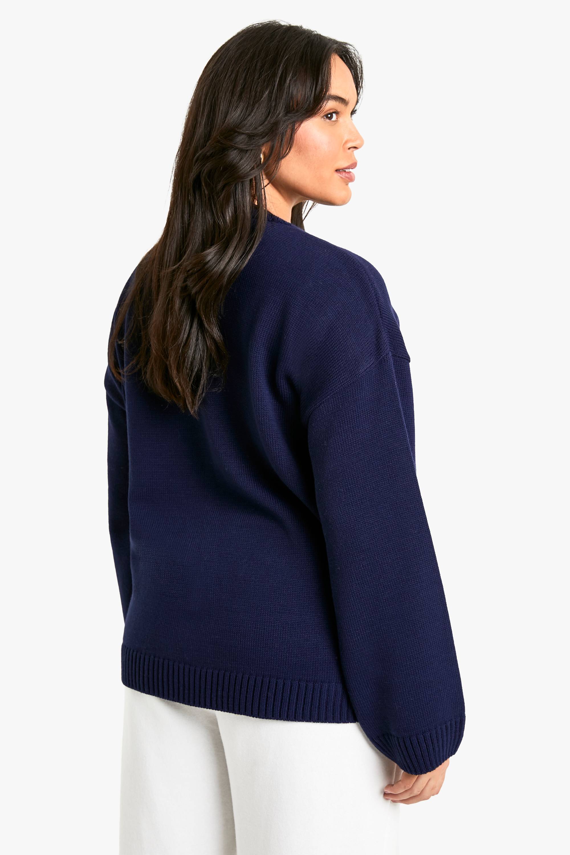 Plus DSGN Pull tricoté à col rond