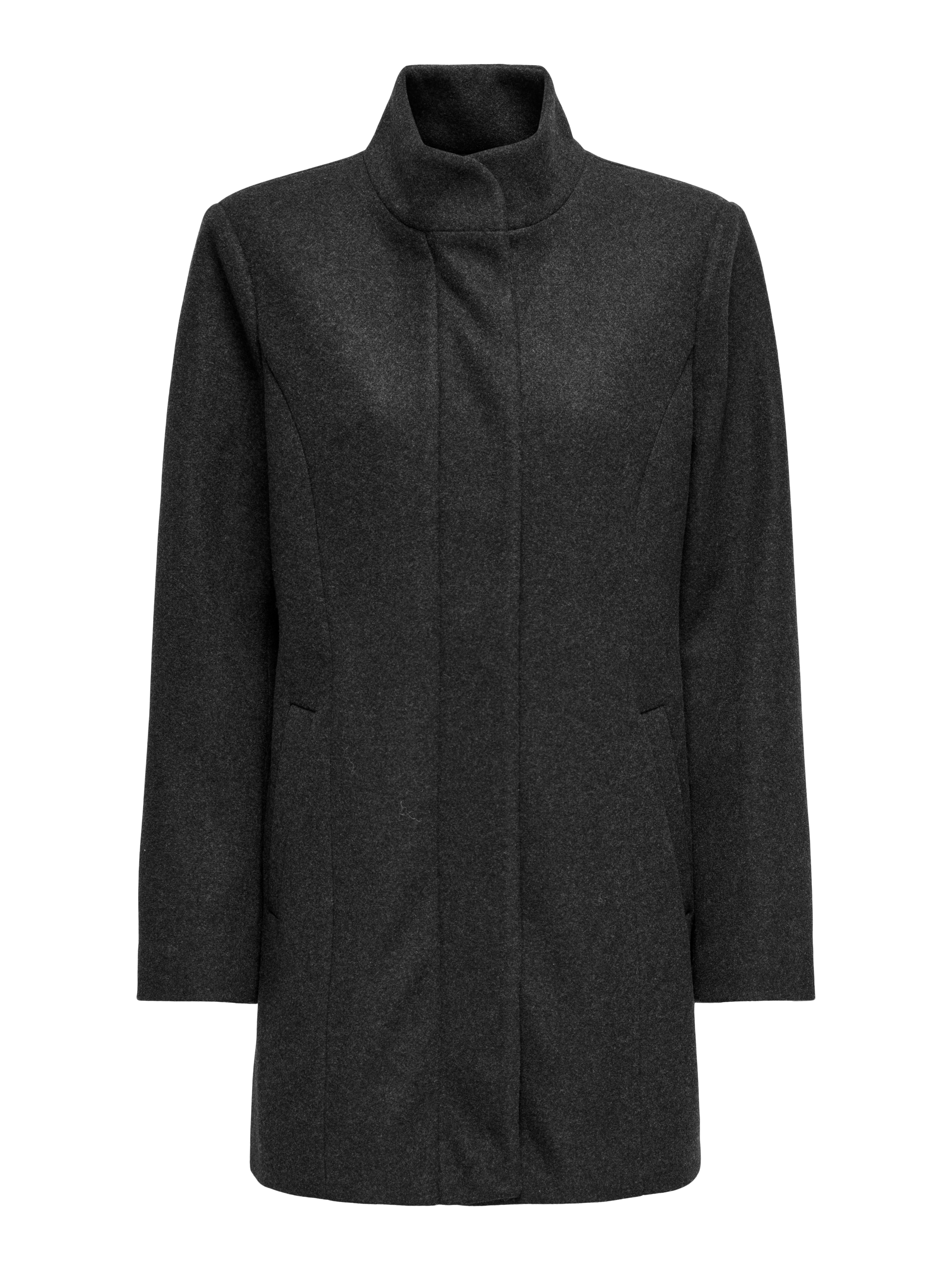 ONLAUGUSTA Mantel Dark Grey Melange