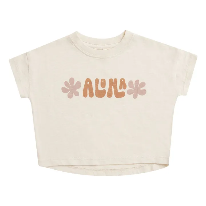 Rylee + Cru T-Shirt Aloha | Blanc