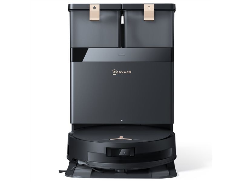 Ecovacs Saug- und Wischroboter Deebot T50 Max Pro Omni Schw Hochleistungs-Saugroboter mit innovativer Wischfunktion und automatischer Absaugstation für eine tiefenreine Reinigung