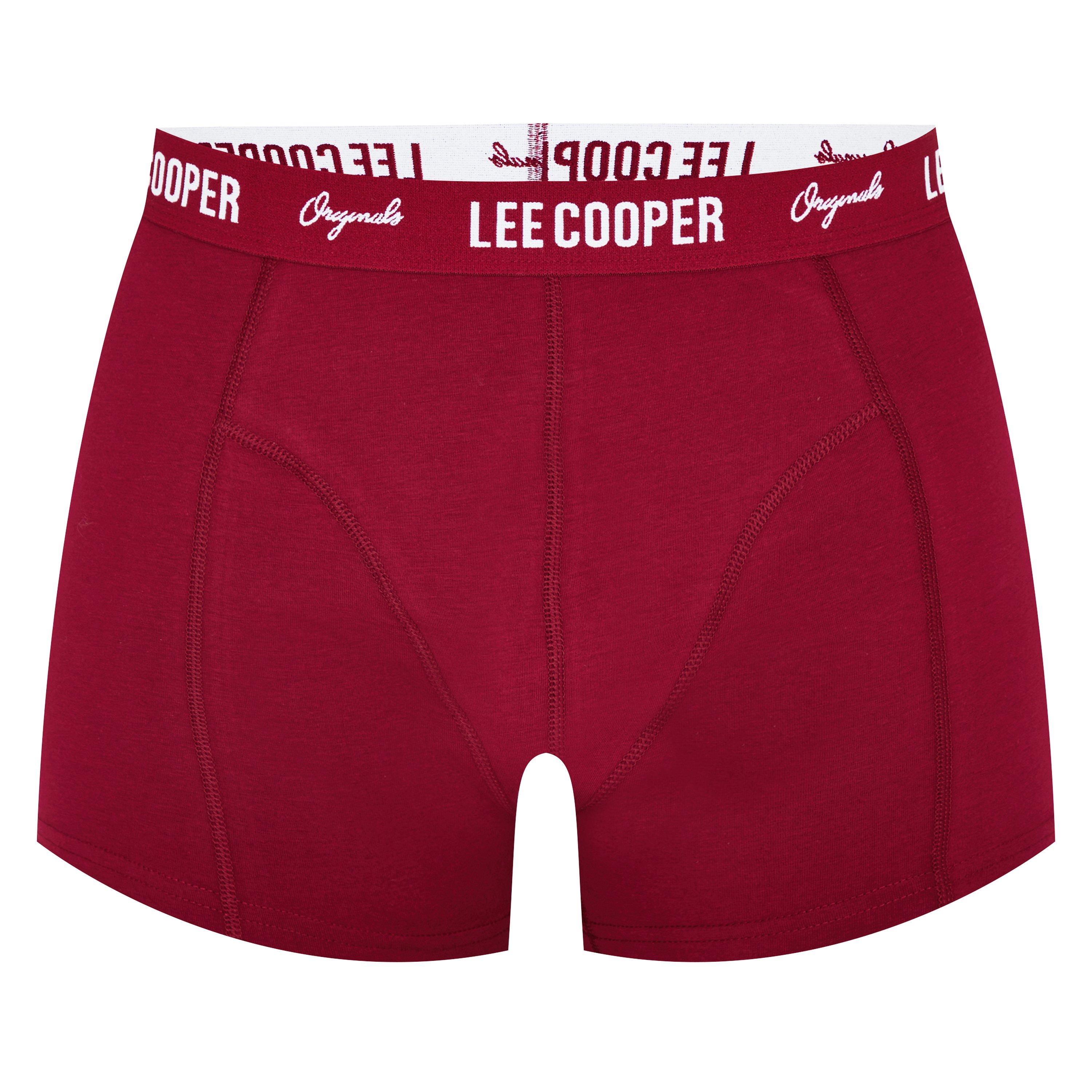 Lee Cooper Essential Mens Boxer Trunk 5-Pack