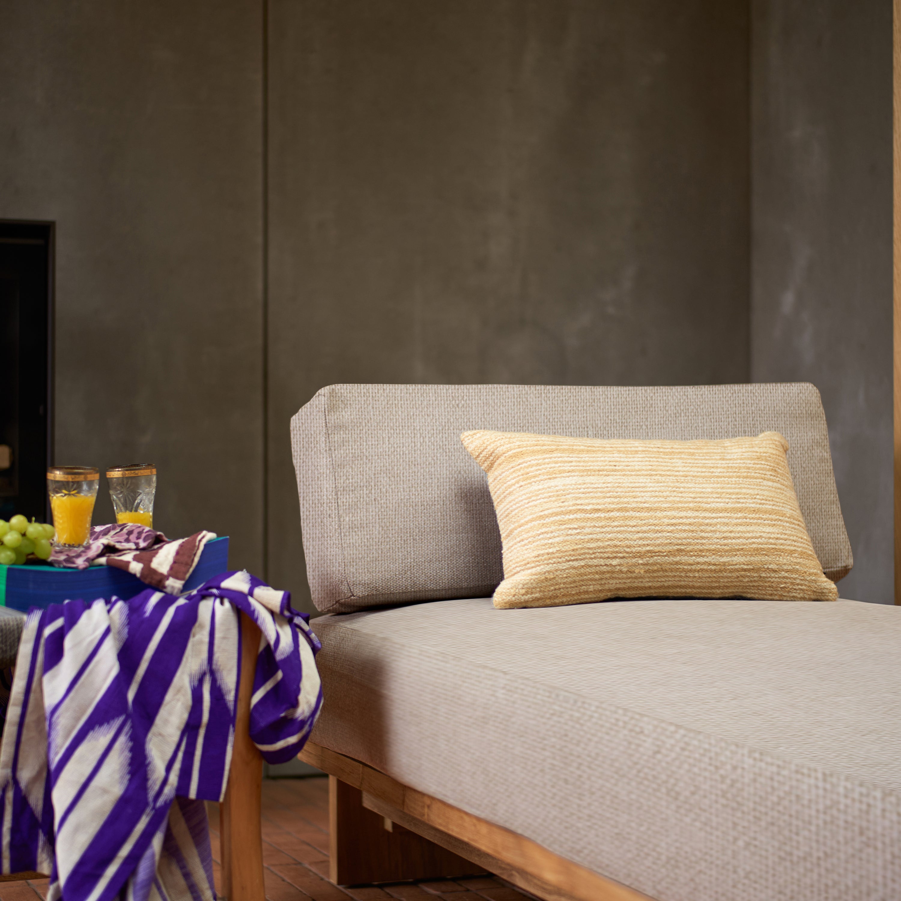 HKliving Teak Daybed - Natural