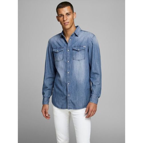 Jack & Jones - 12138115 SHERIDAN-MEDIUM BLUE DENIM Azul