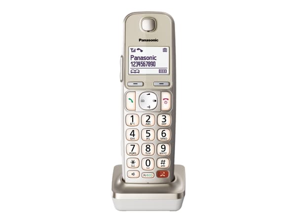 Panasonic KX-TGEA25 - Trådløst ekstra håndsett - gullchampagne