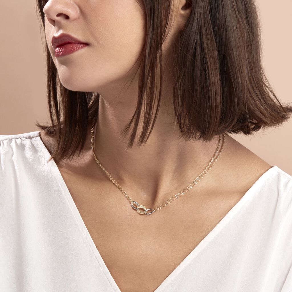 Collier Louisa Or Bicolore