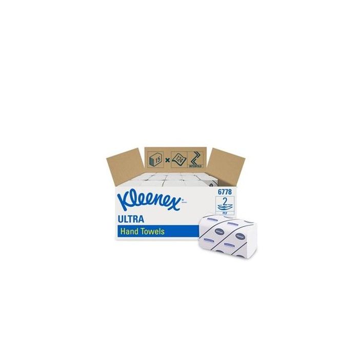 Kleenex 6778 1860st Ultra medium handdoeken 2-Laags wit (6778)
