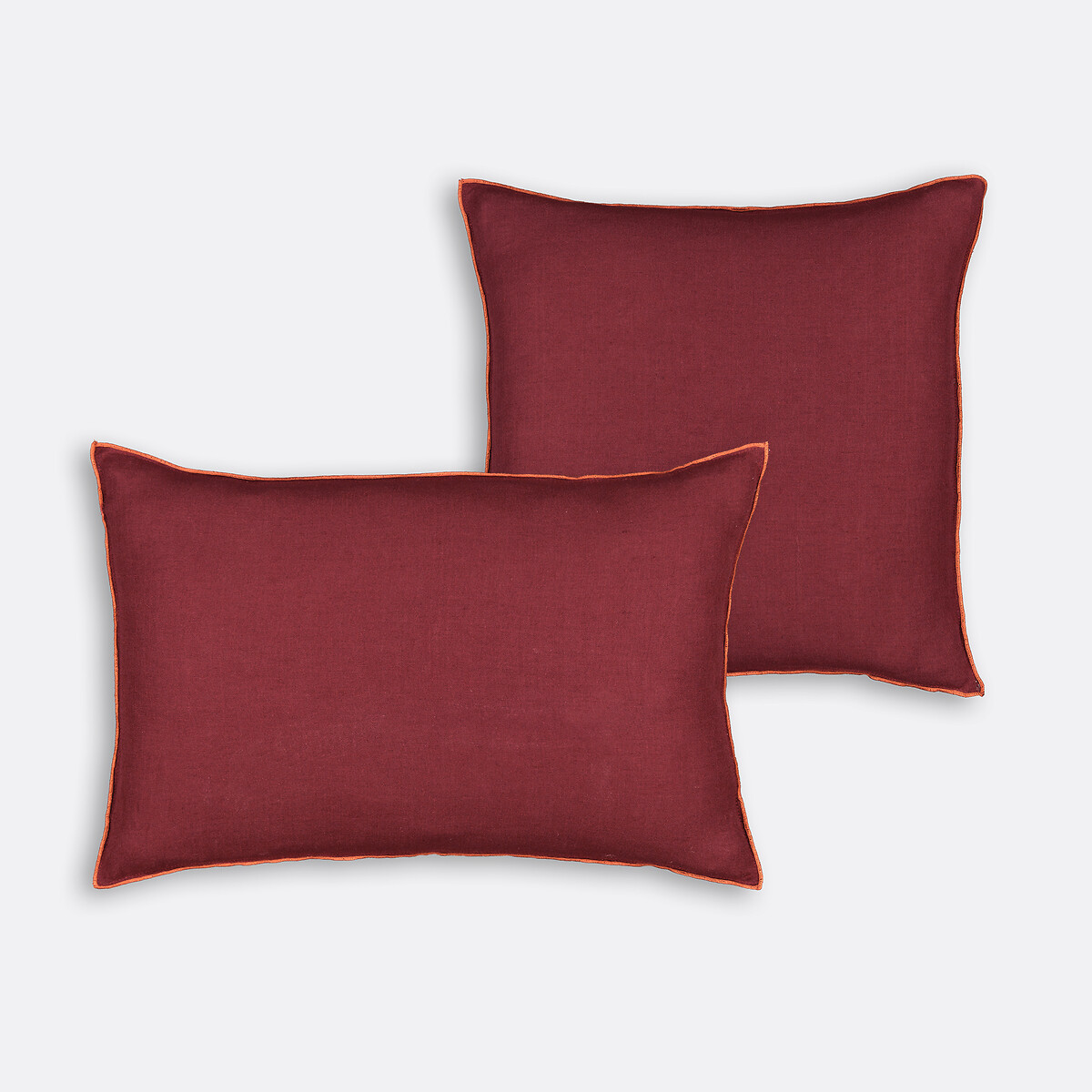 LA REDOUTE INTERIEURS<br>Capa de almofada lisa em linho/algodão, Warna