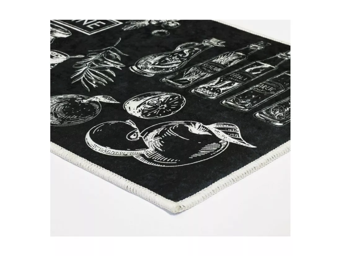 Tapis de cuisine 90x130 cm Polyester Kitchen Intercuis