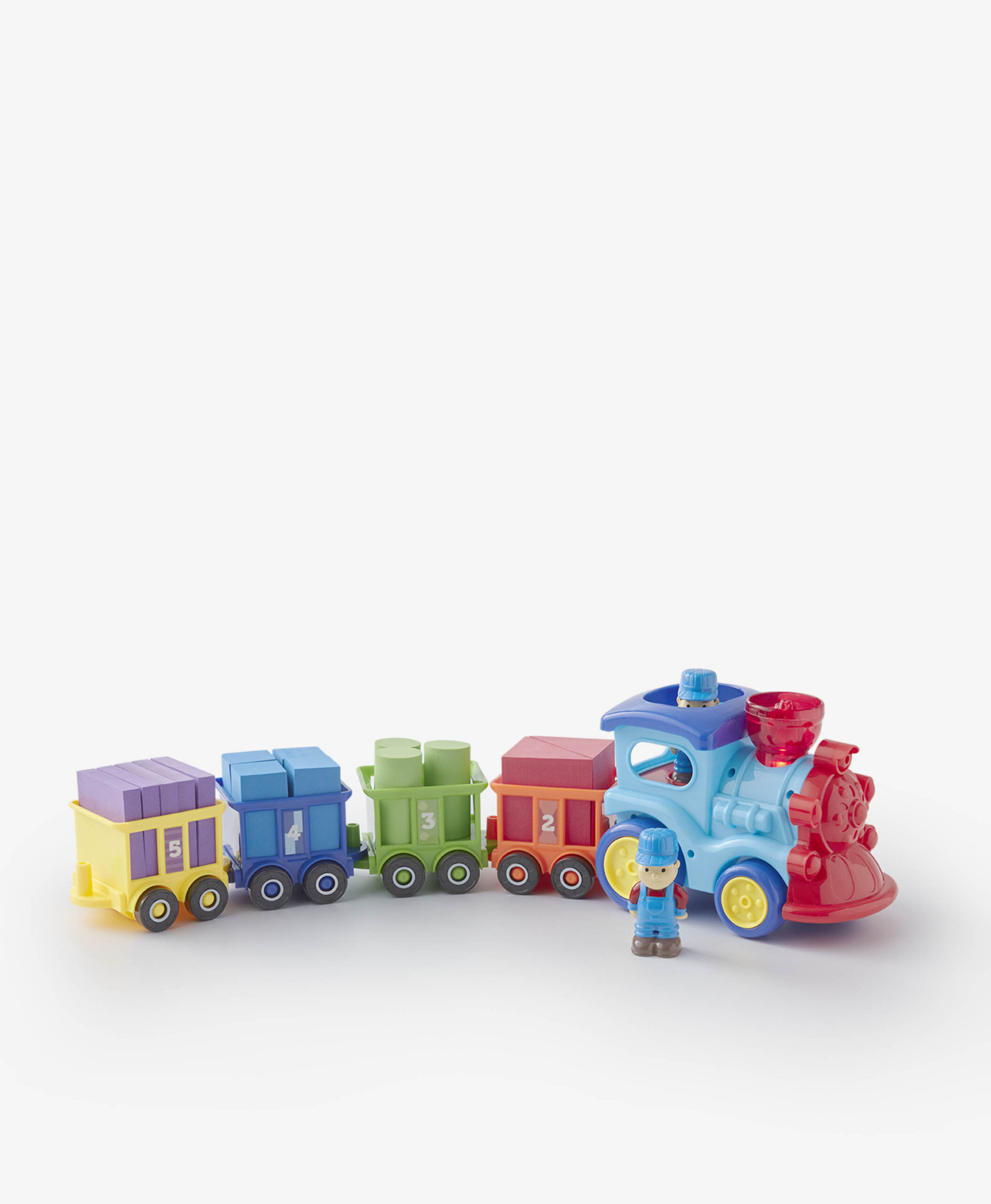 Zug mit Waggons