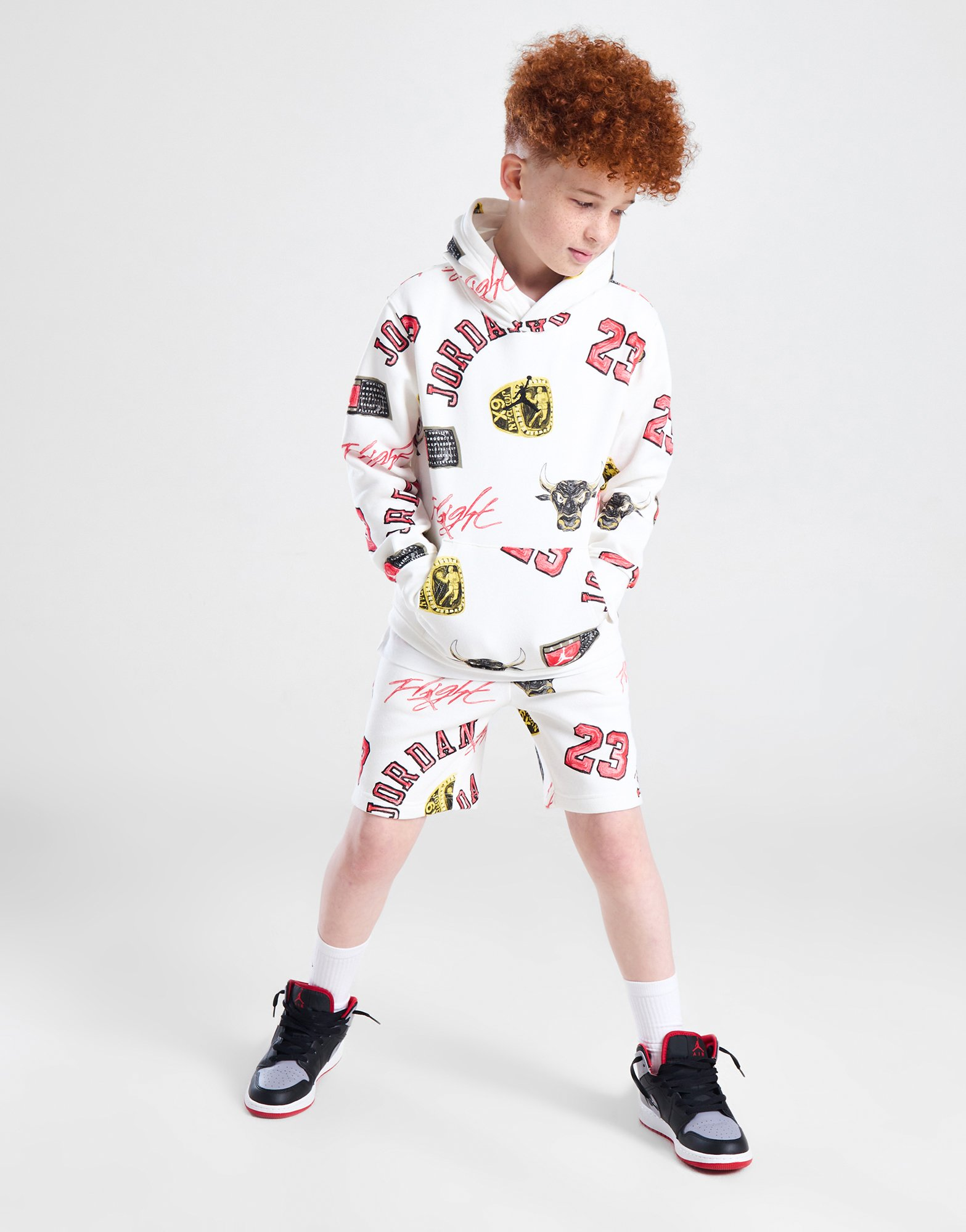 Jordan Sweat à Capuche Imprimé Junior