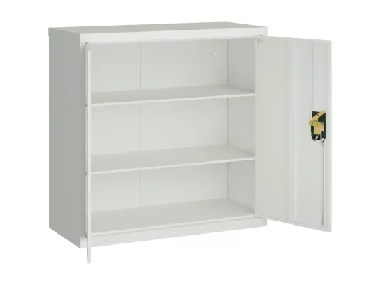 Classeur gris clair 90x40x130 cm acier