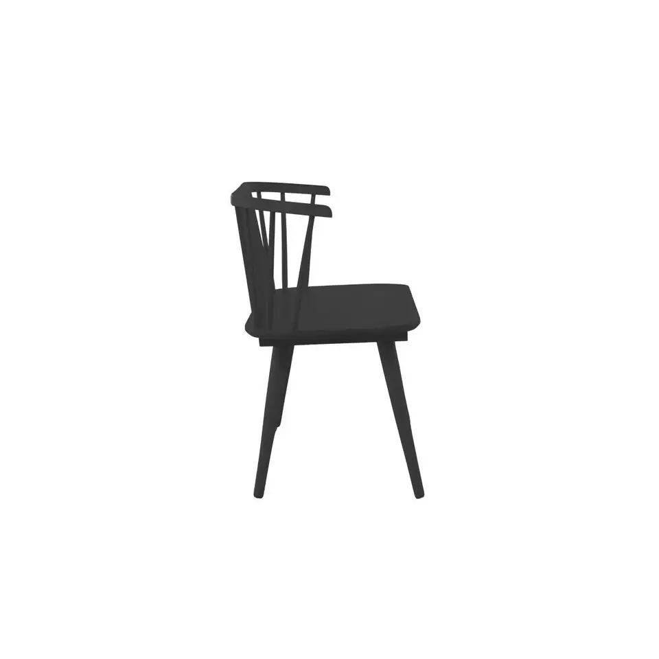 Svea - Rahimi eetkamerbank - 120 cm - zwart