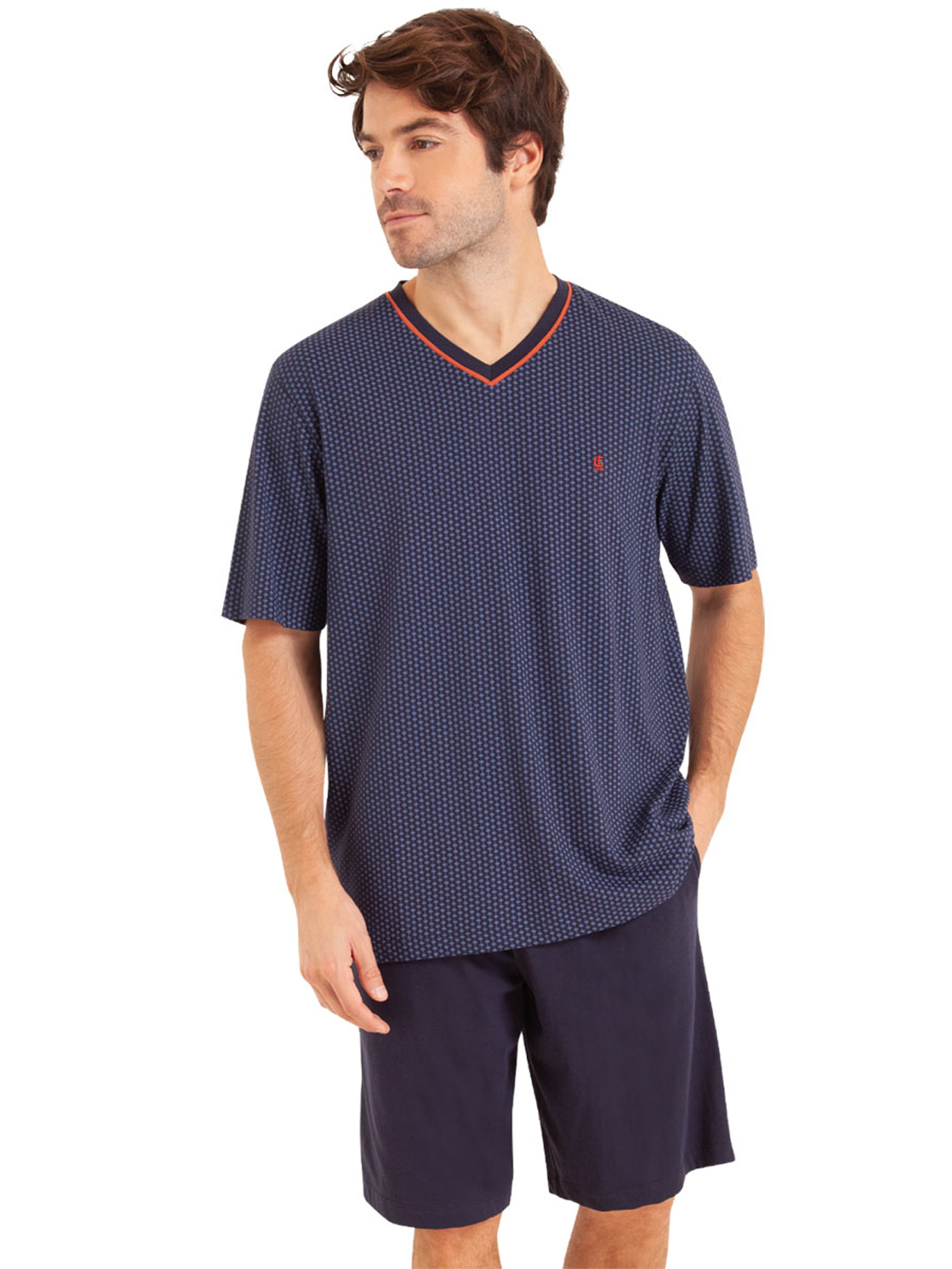 Pyjashort en maille jersey