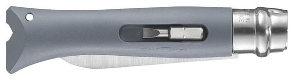 Couteau Opinel n°9 Bricolage gris