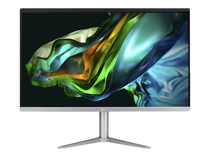 Acer Aspire C 24 C24-1300 - Alt-i-én Ryzen 3 7320U / op til 4.1 GHz - RAM 8 GB - SSD 256 GB - Radeon 610M - IEEE 802.11ax (Wi-Fi 6E), Bluetooth, Gigabit Ethernet - Win 11 Home - skærm: LED 23.8