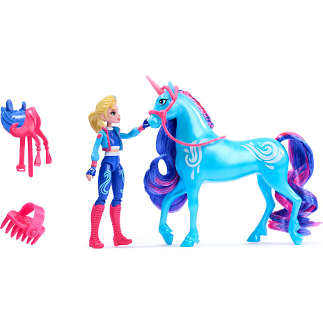 Unicorn academy Isabel & River dukke og hest