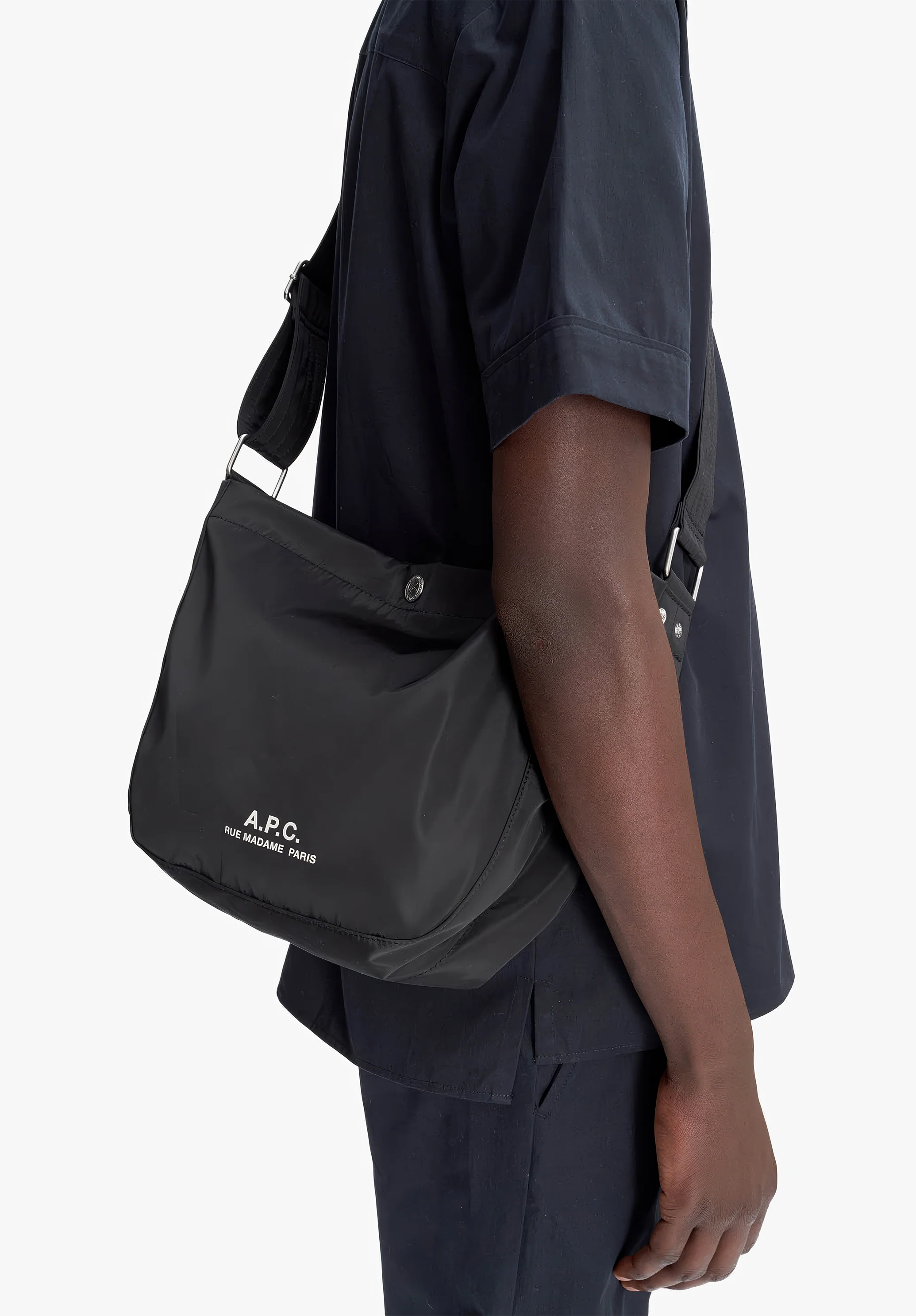 besace journal small - Noir