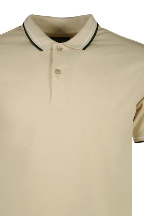 Cars beige heren polo