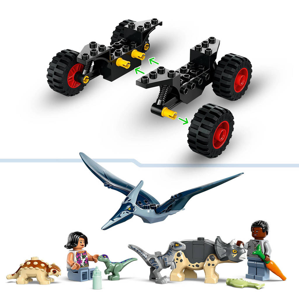 Leuke set voor Kamp Krijtastisch fansReddingscentrum voor babydinosaurussen Dinosaurus speelgoed 76963