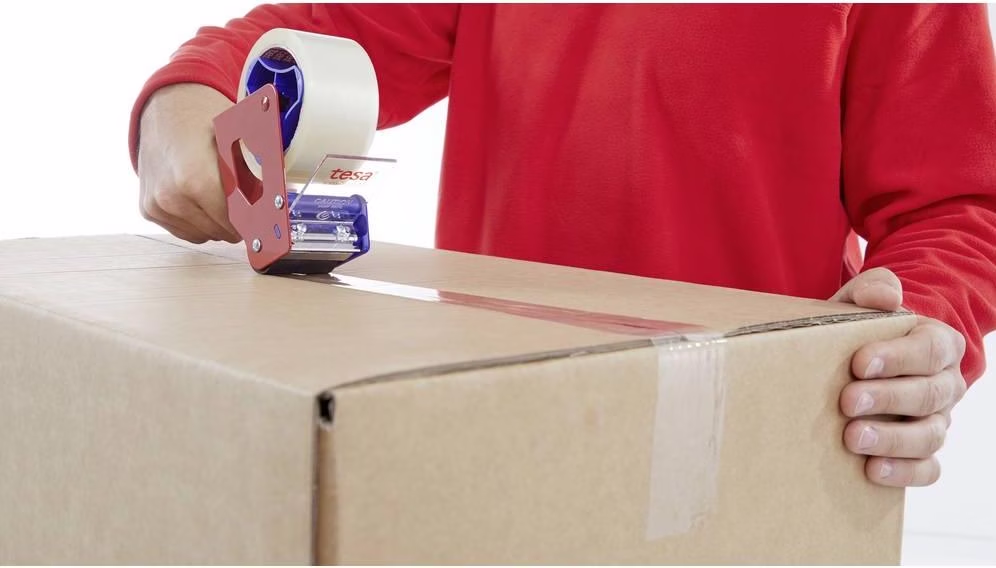 (6er Set) 50mmx66m Pack Universal Klebeband Tape Verpackungsband (64014-00500-01) - Transparent