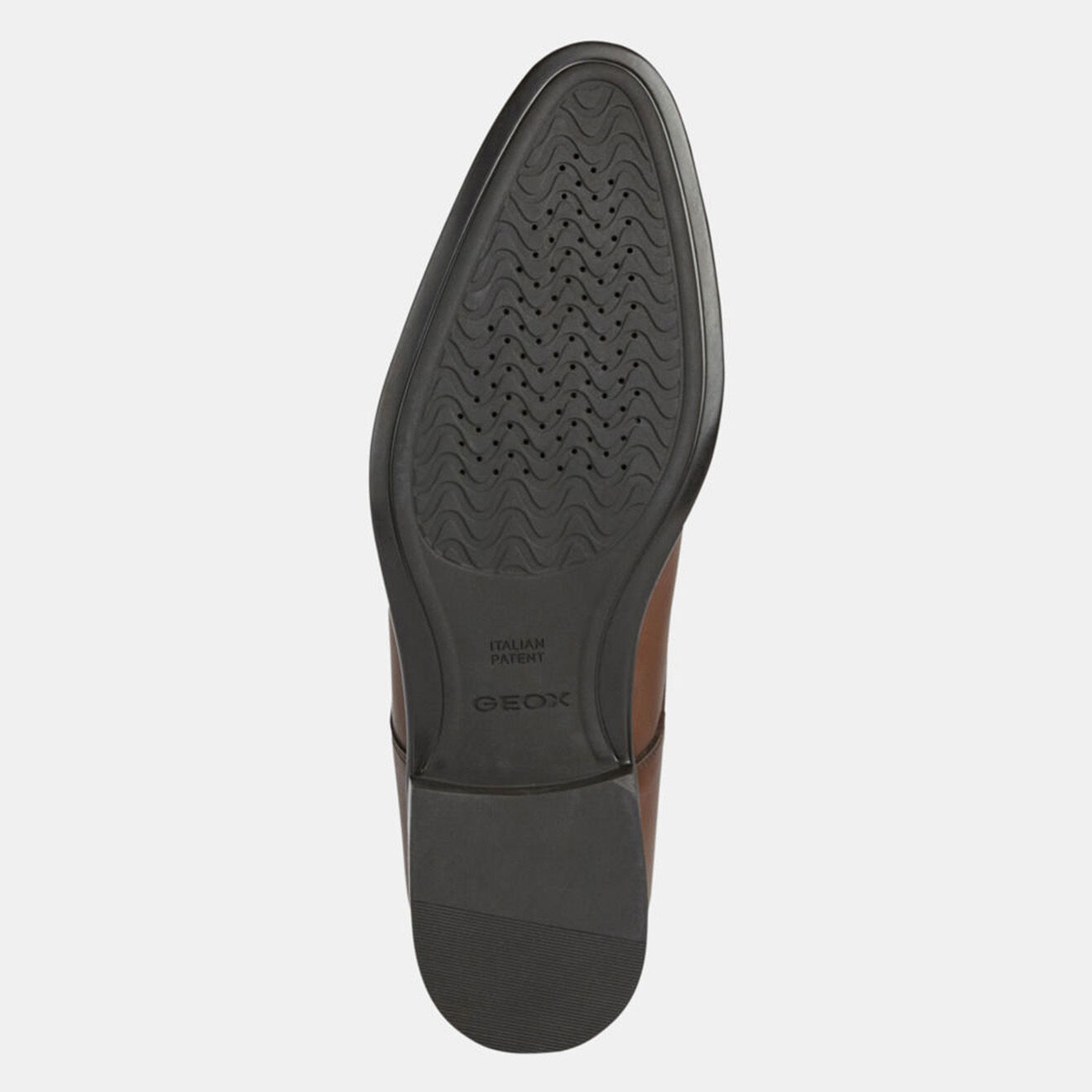 Geox Derbies en Cuir Lacopo marron