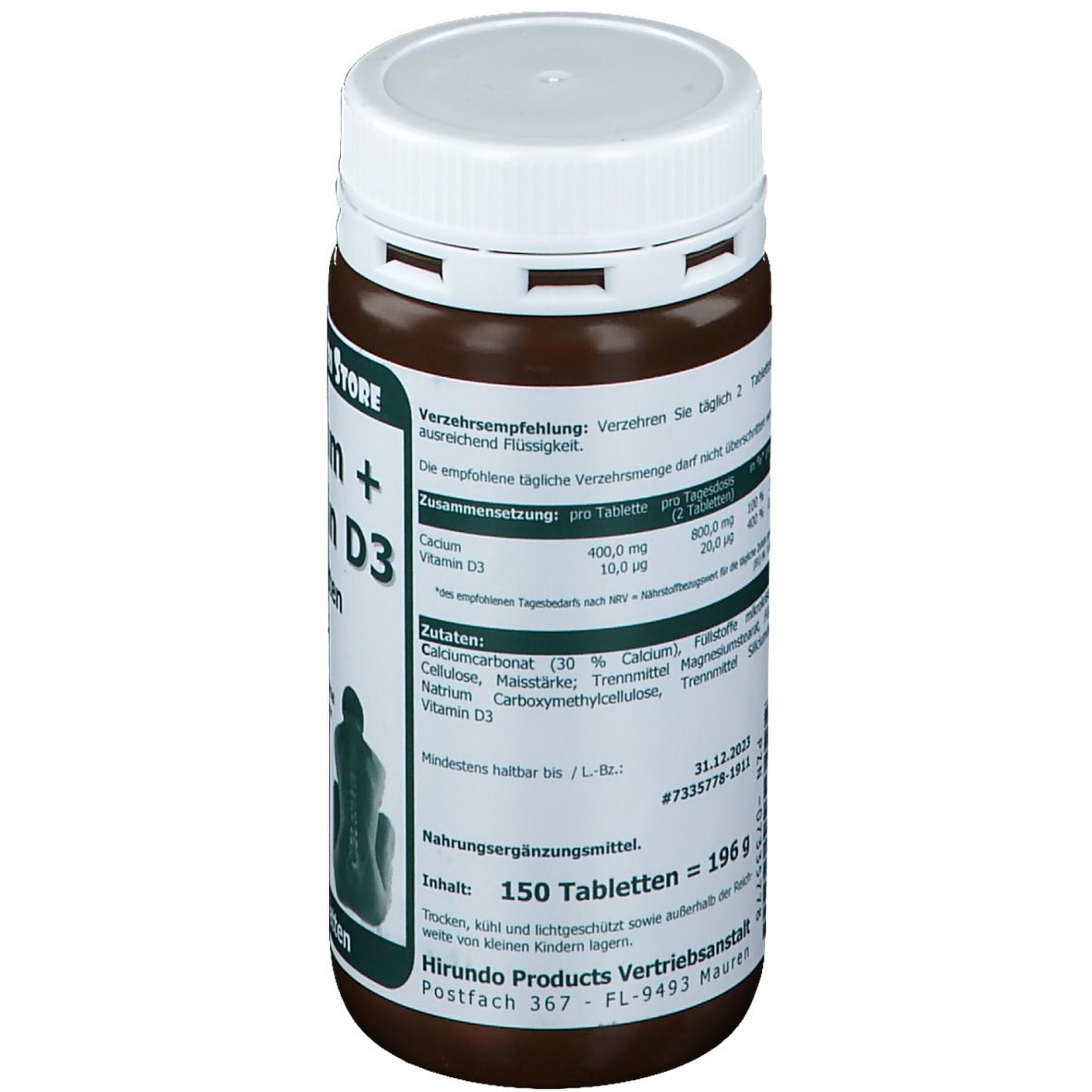 Calcium D3 400 mg/100 IE