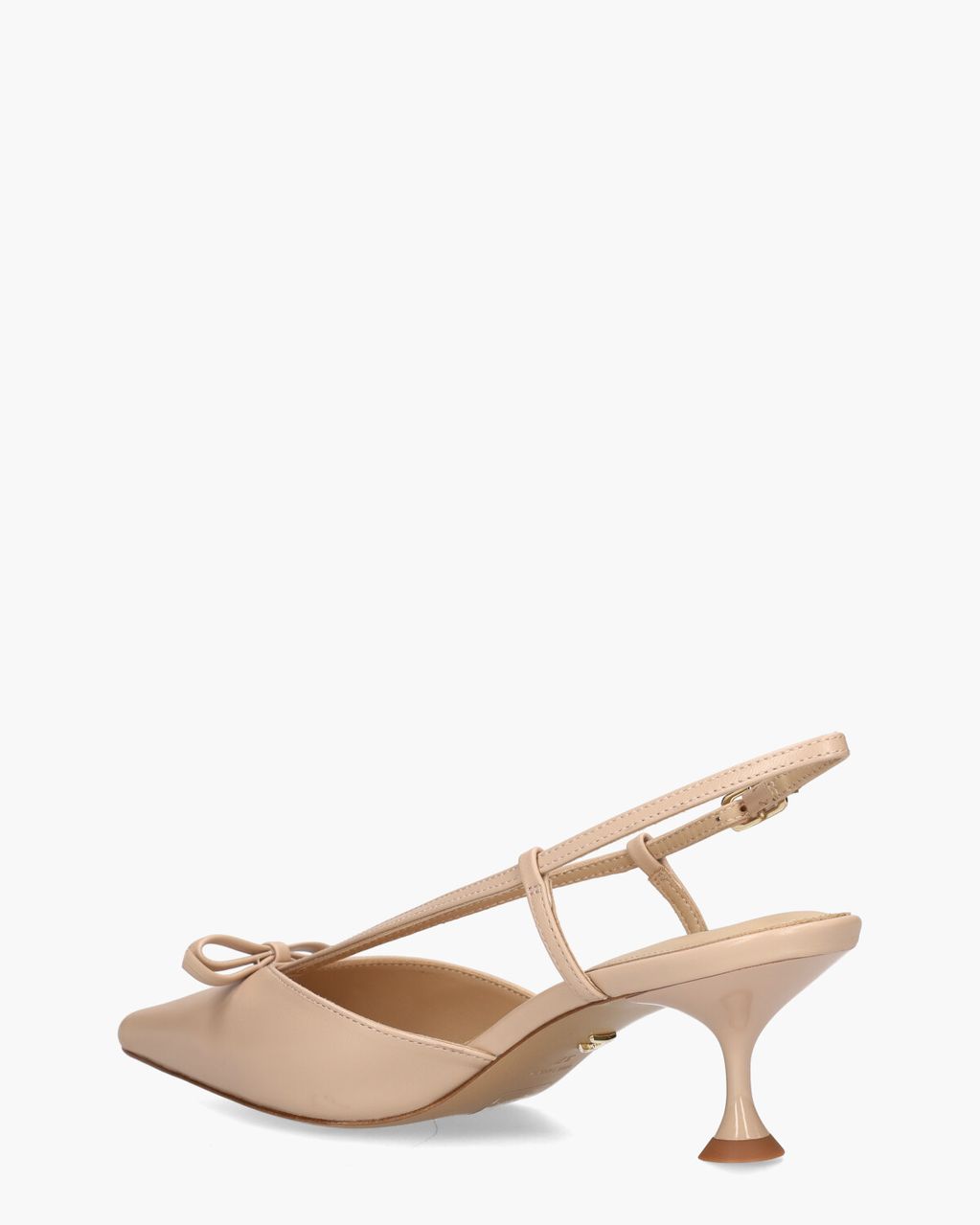 Lola Cruz Satina Nude Dames Slingbackpumps